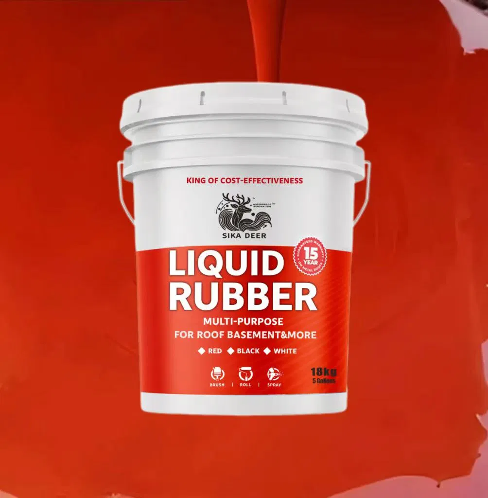 Environmentally Friendly Water-Based Acrylic Liquid Rubber Coating