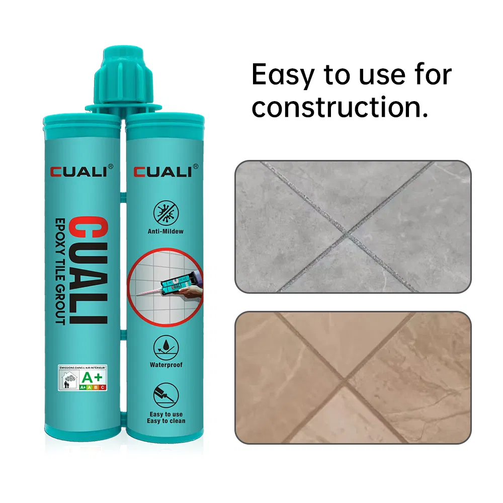 Waterproof Factory Price Non-Shrinkable Stain Resistance Epoxy Tile Grout Sealant for Shower Room