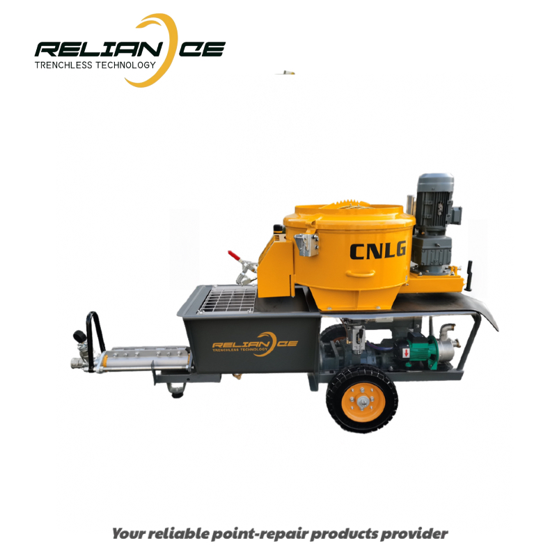 Non-Excavation Manhole Mortar Coating Machine for Structural Restoration