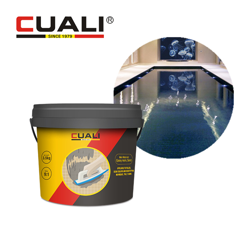 Used for Swimming Pool Floor Paving Durable Anti-Yellowing Good Long-Lasting Performance Epoxy Grout