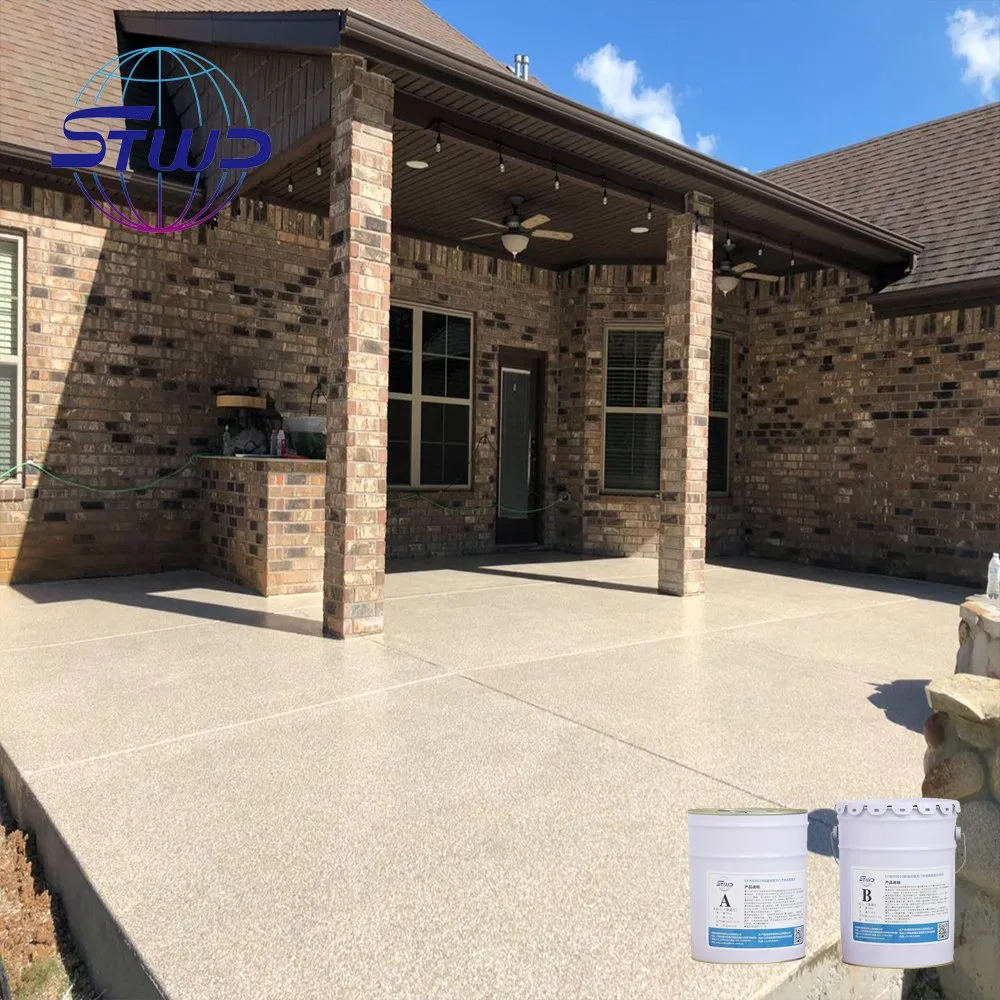 Clear Top-Coat UV Resistant Polyaspartic Polyurea Coating for Epoxy Floor