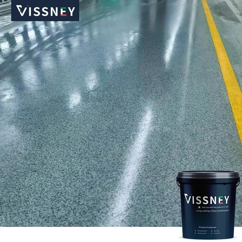 Chemical Resistant Indoor Paint Epoxy Floor Coating Self Leveling Flooring Smooth Finish