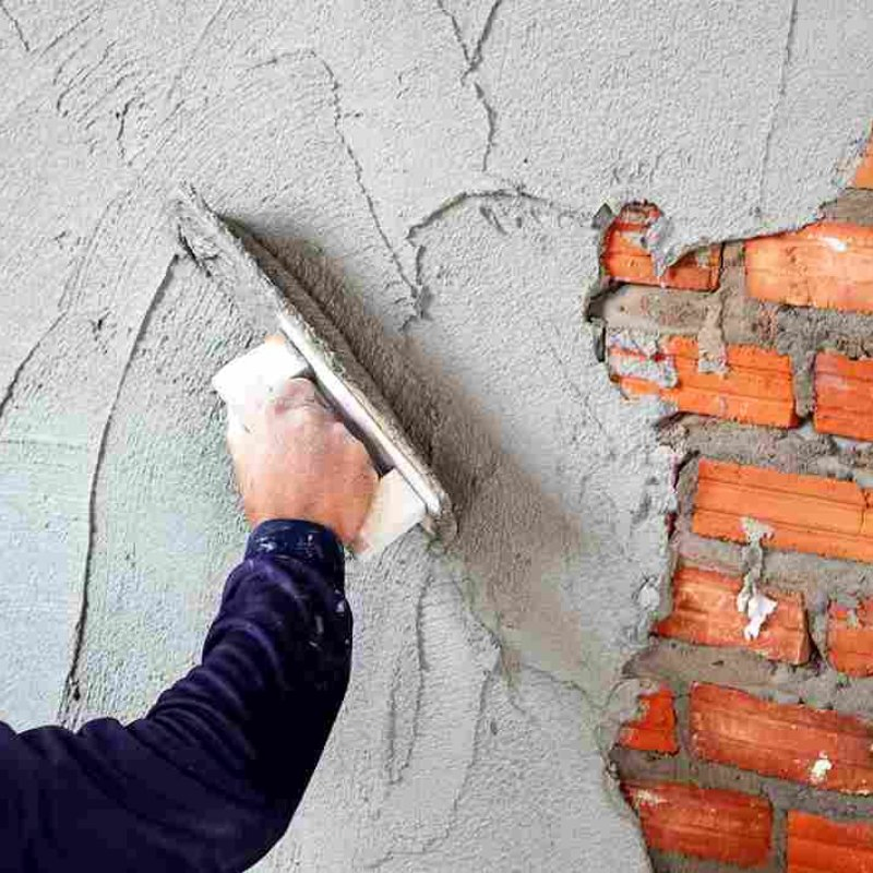 Inexpensive Plastering Mortar with Quick Setting Concrete Floor Repair