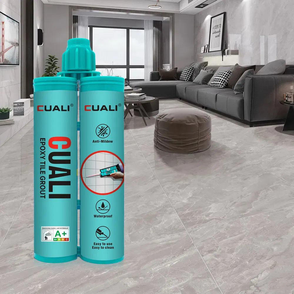 Non Shrink Two Parts Cartridge Construction Epoxy Tile Grout