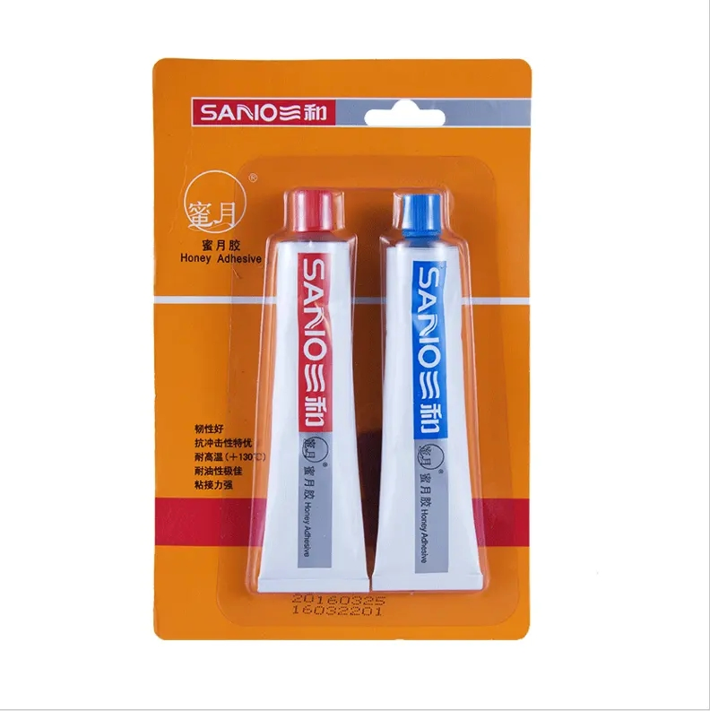 Sanvo Transparent Ab Glue 5-Minute Curing Epoxy Resin Adhesive for Construction and Leather Seal in Paste Appearance Epoxy Resin