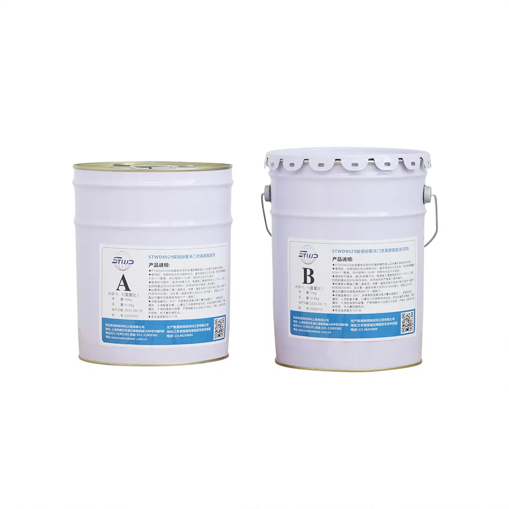 Clear Top-Coat UV Resistant Polyaspartic Polyurea Coating for Epoxy Floor