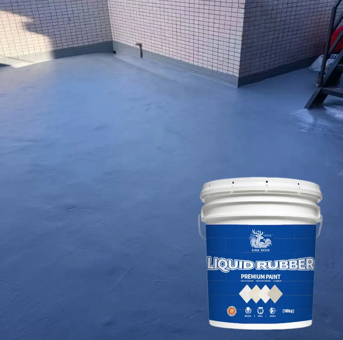 Liquid Rubber Polyurethane Coatings for Roof Waterproofing