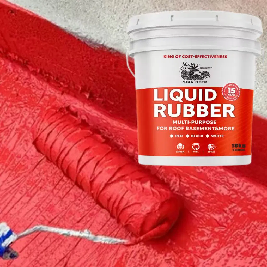 Flexible Liquid Rubber Coating for Superior Crack Resistance