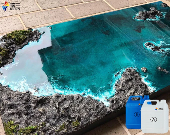 River Table Crystal Clear Liquid Casting Epoxy Resin