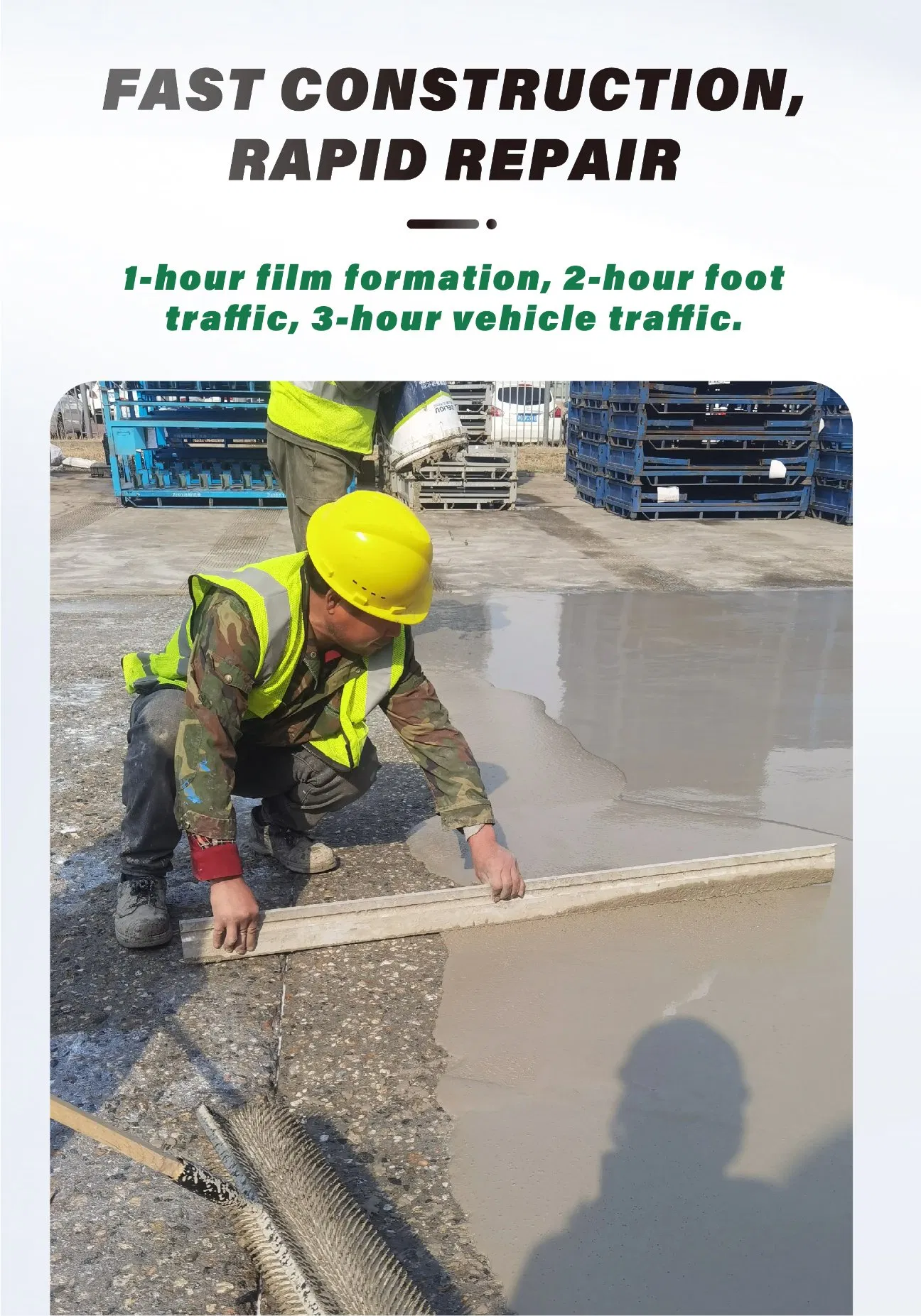 Self-Leveling Mortar for High Quality Ground Repair Solutions