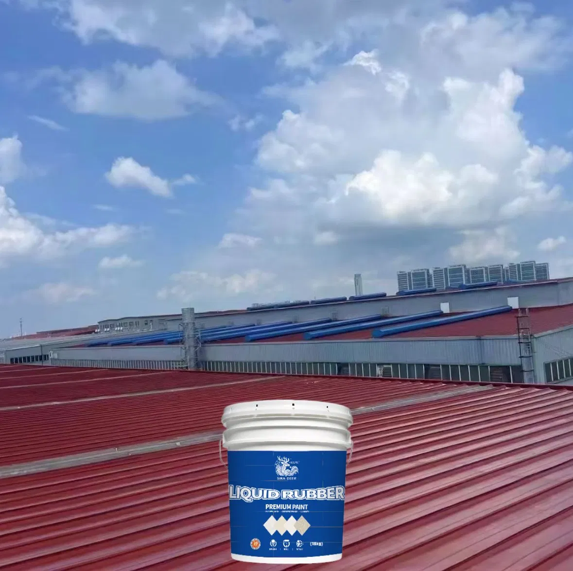 Self-Adhesive Liquid Rubber Waterproof Coating Sheet