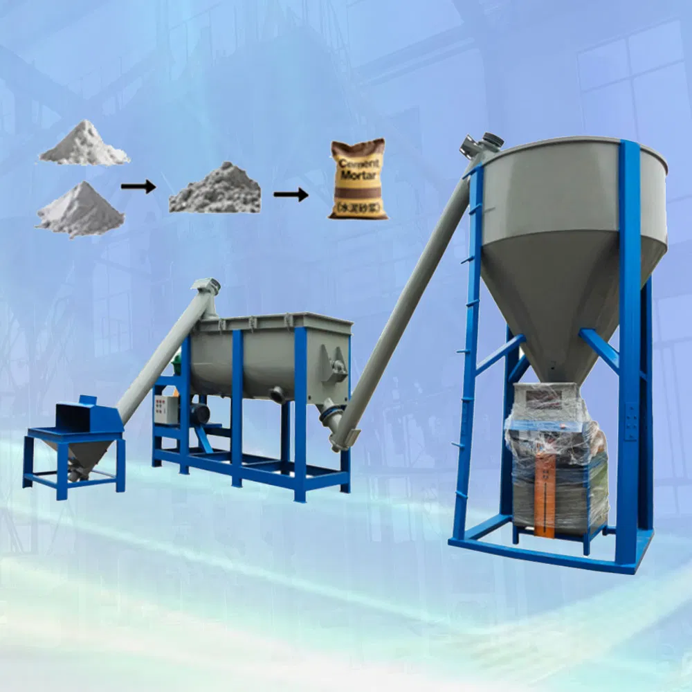 Small Business Machineceramic Tile Adhesive Machineputty Making Machineefficient Mortar Mixing Machineheavy-Duty Mortar Mixing Machinecompact Mortar Mixing