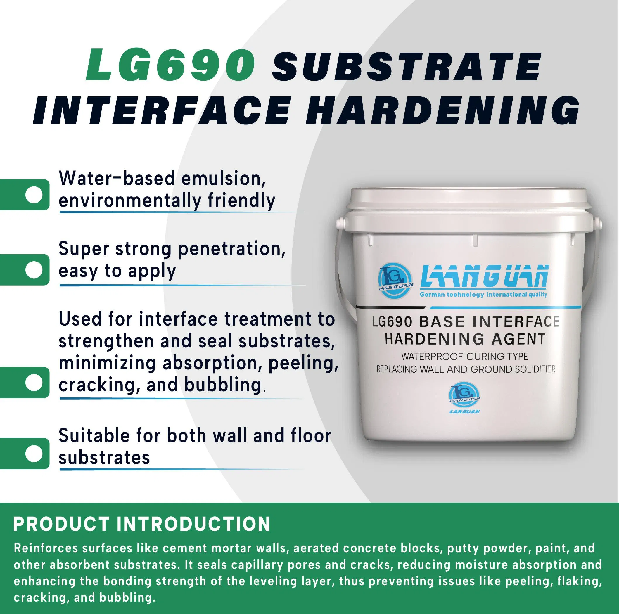 Advanced Curing Agent for Flooring Foundations