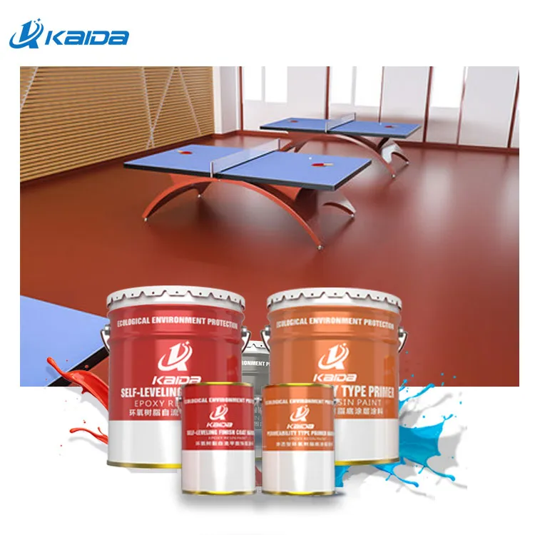 Kaida Epoxy Floor Paint High Strength Impact Resistance High Quality Floor Coating