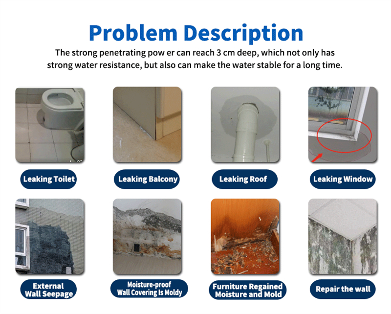 Nano-Permeable Waterproof Agent for Bridge Pier Underside Concrete Penetrating Long Lasting Protection