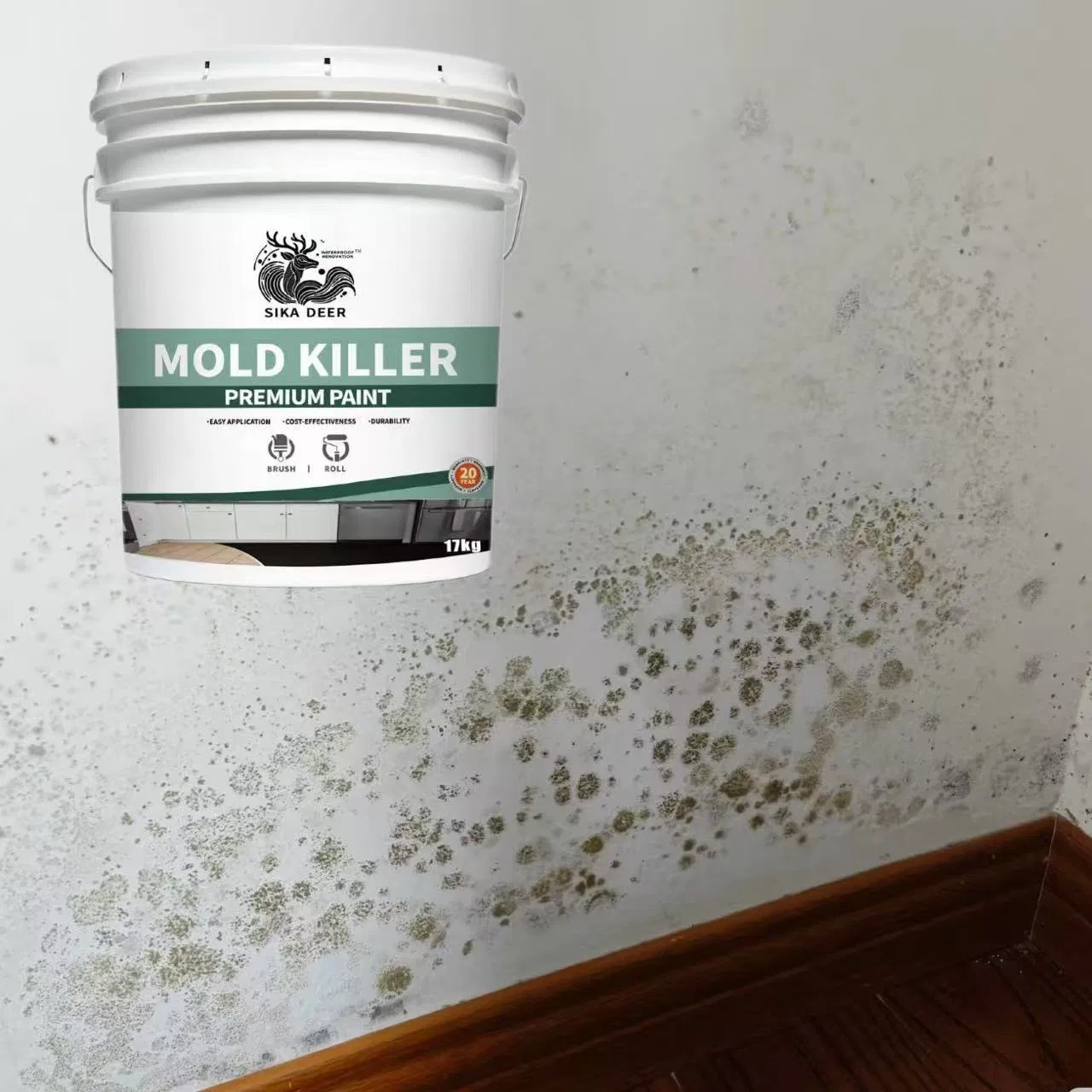 High-Performance Mildew Remover: Mold Killer Coating
