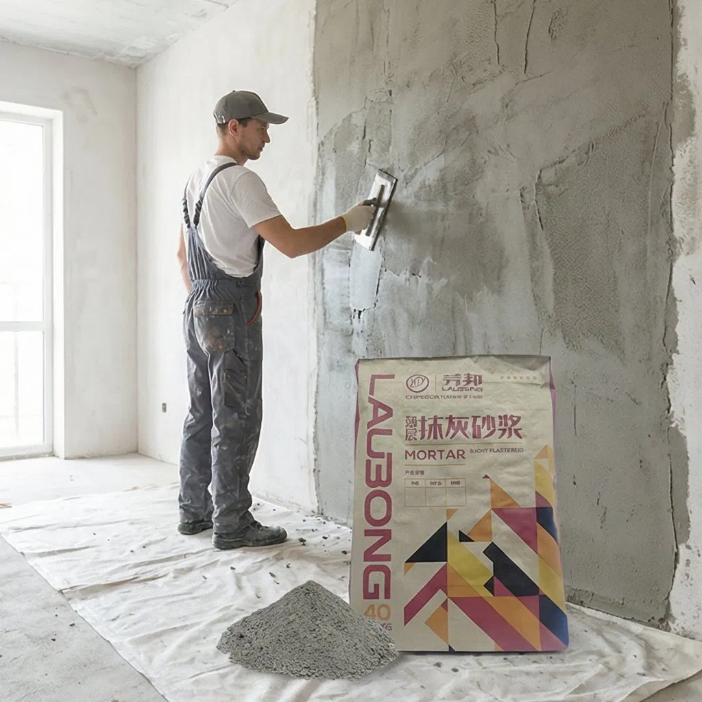 Lightweight Refractory Mortar for Retail and Office Space Walls Cement Mortar