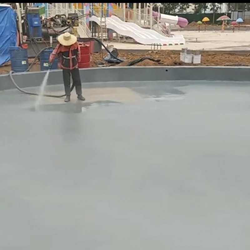 Outdoor Polyurethane/Polyurea Waterproofing Materials Are Used to Prevent Leakage on Building Surfaces