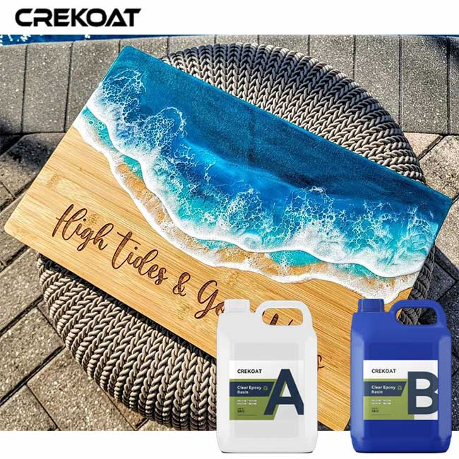 No Bubbles No Yellowing 1 Gallon Deep Cast Resin for Table Artworks