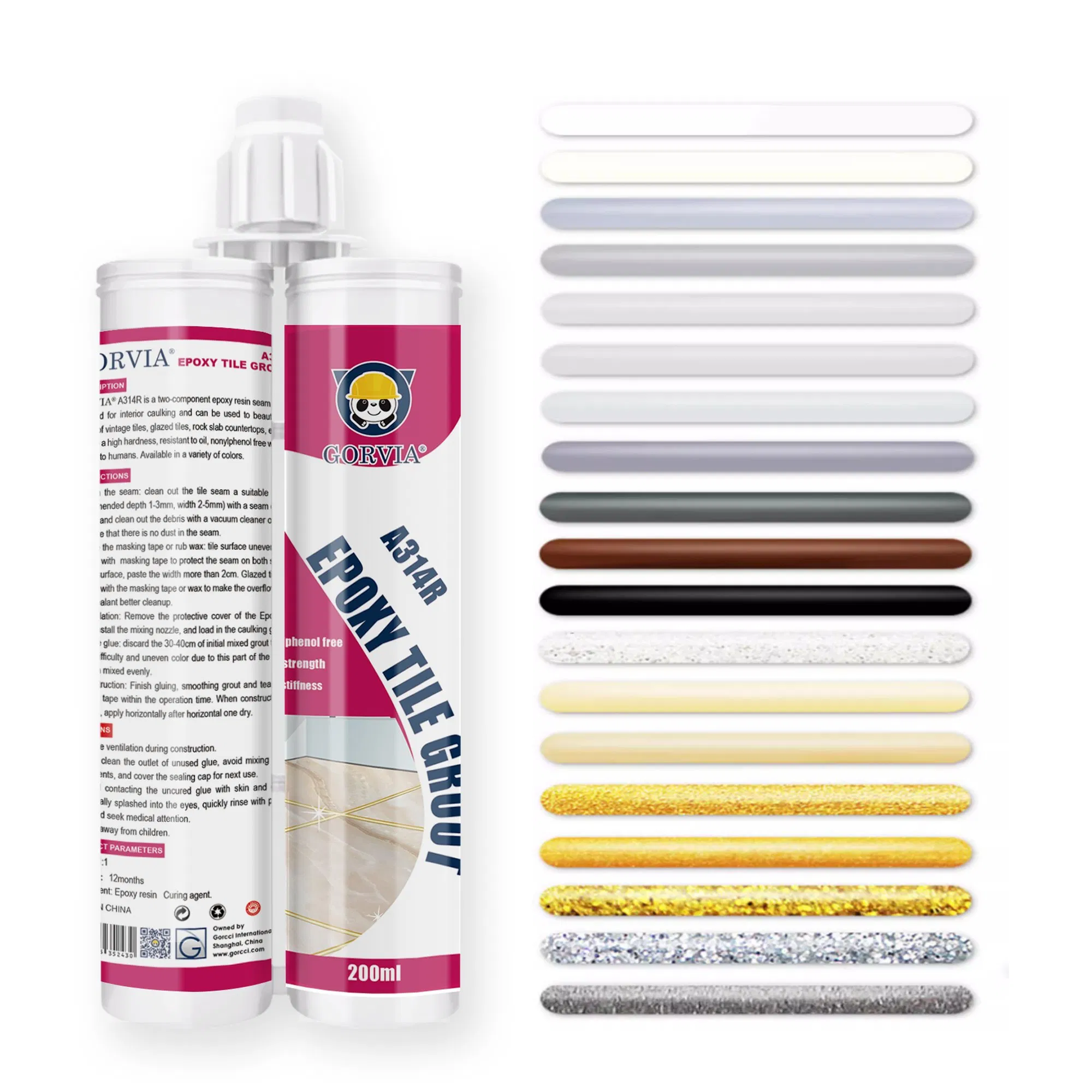 Epoxy Based Ceramic Tile Grout for Ceramic Tile Gap Filling