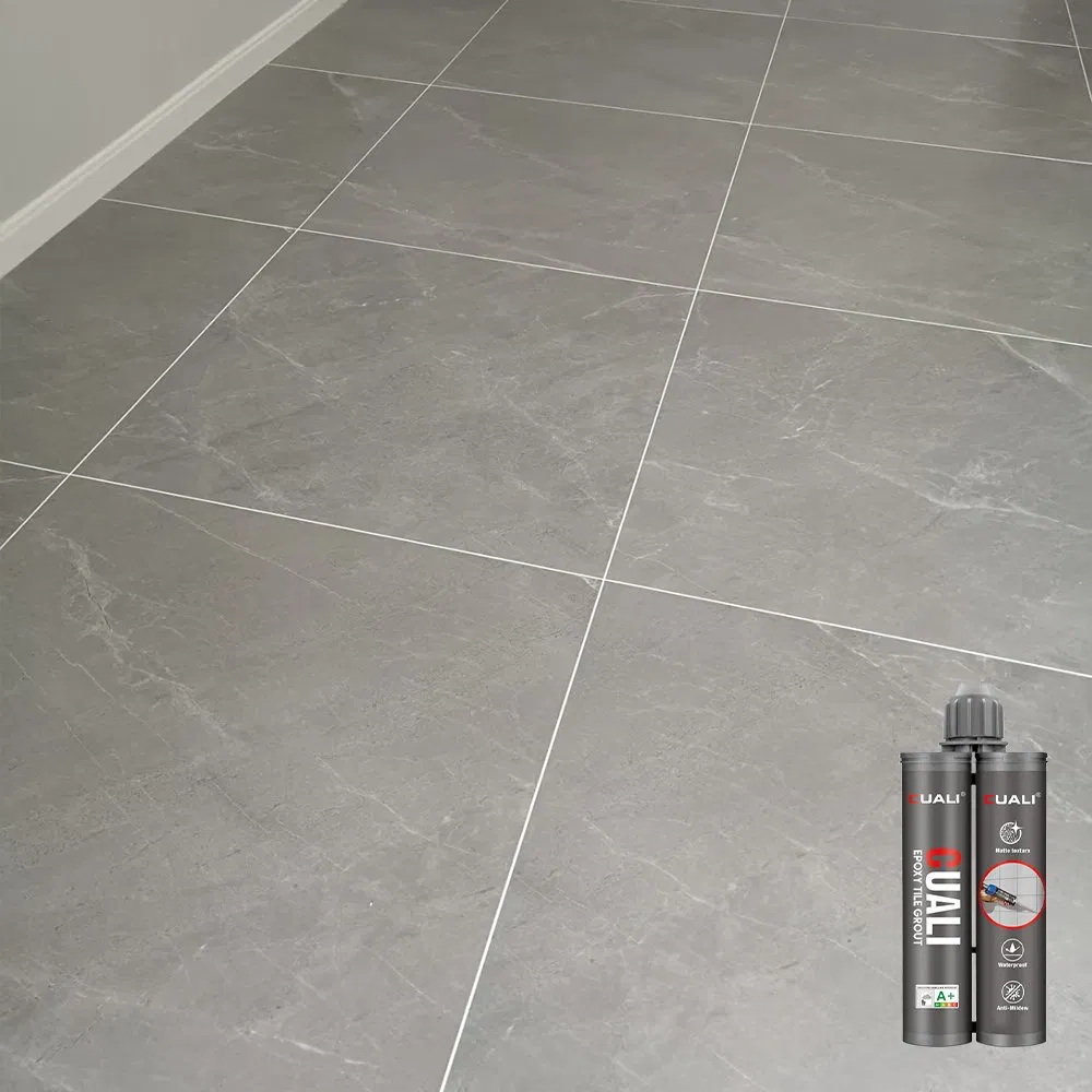 Wholesale Supplier Cuali Two-Tube Epoxy Grout OEM/ODM Waterproof Anti Mold Non Shrink for Indoor Outdoor Projects