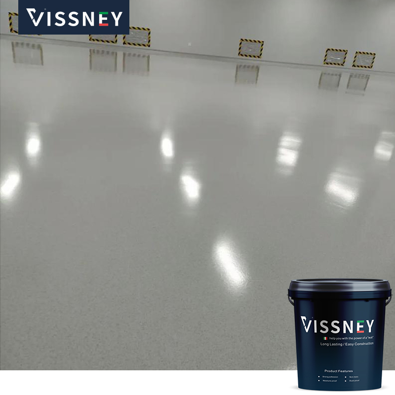 Glossy House Paint Epoxy Floor Coating Self Leveling Flooring Custom Color Commercial-Grade