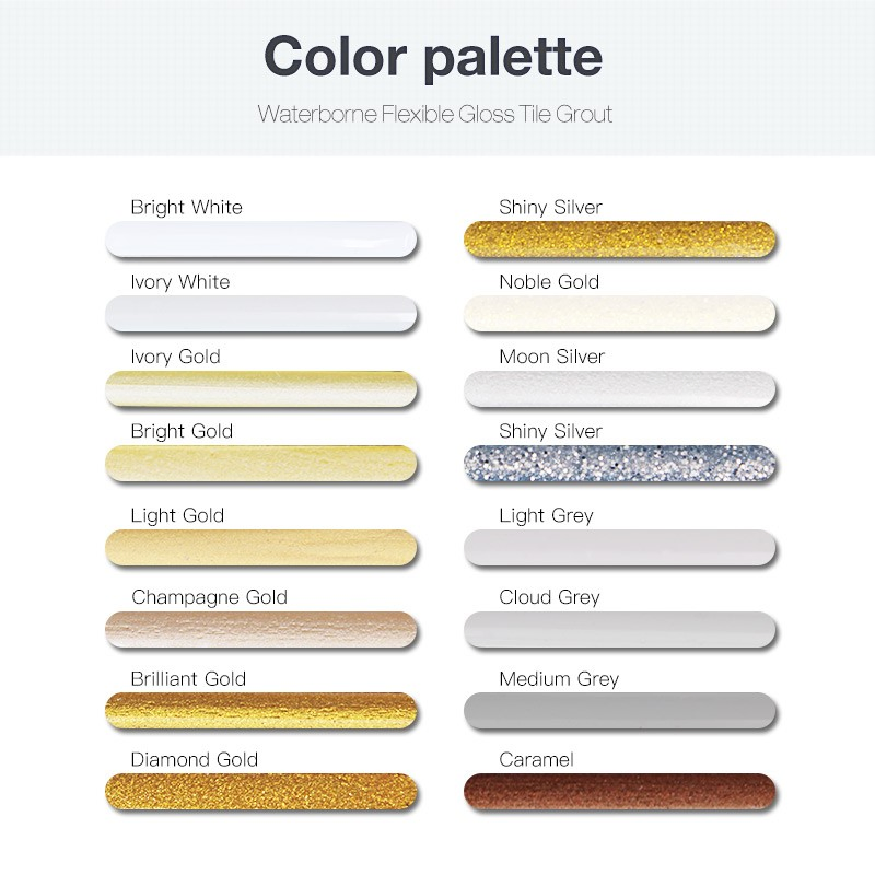 Bacteria-Resistant Complete Stain Non Shrink Long-Lasting Performance Epoxy Grout Resin
