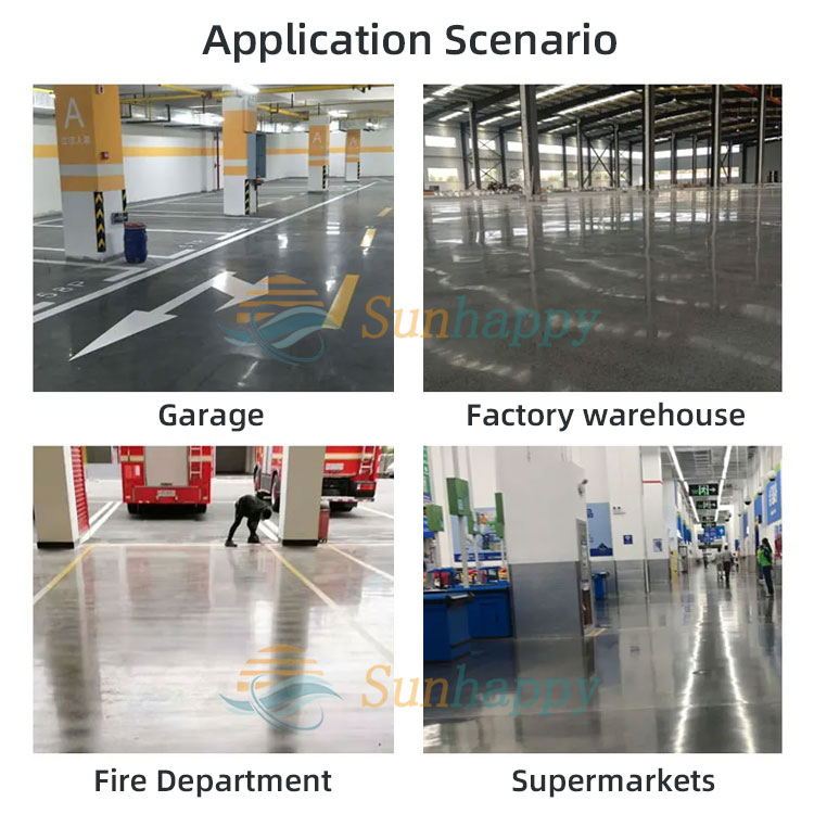 Anti Slip Water Fouling Liquid Cement Curing Agent Reduce Crack Sealer Densifier Solvent Free Concrete Floor Hardener