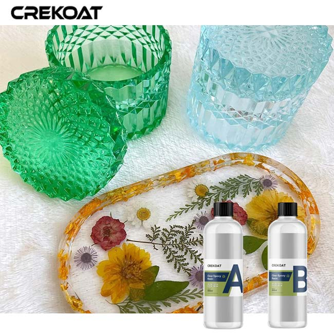 Non Yellowing Scratch Resistant Casting 1: 1 Geode Epoxy Resin