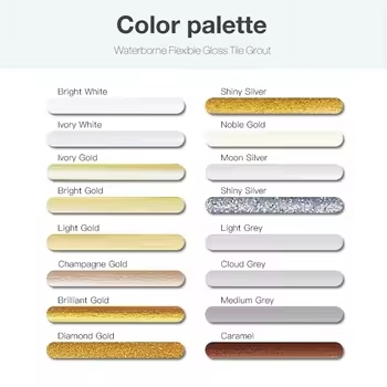 Waterproof Fast Drying Non Shrink Colored Bathroom Kitchen Epoxy Grout