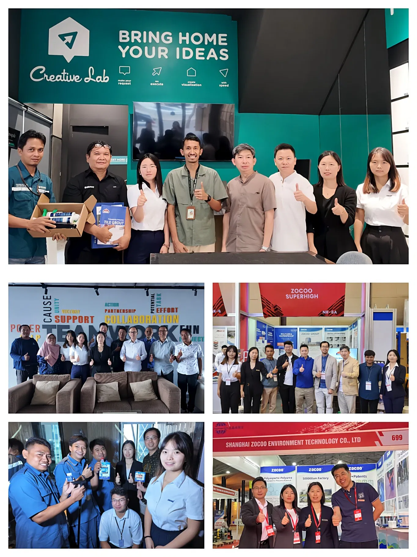 High Mechanical Strength High-Performance Enhance Cleanliness Non Shrink Tile Grout