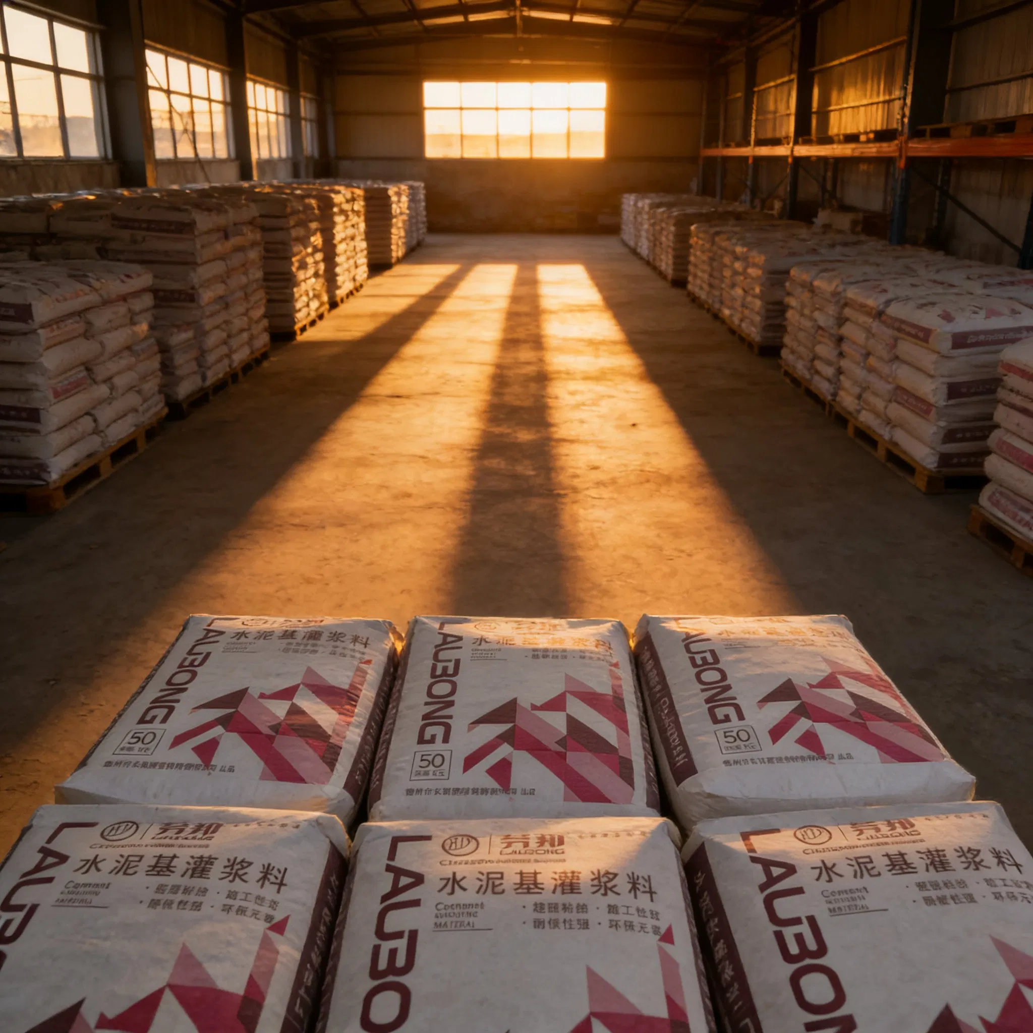 Industrial Grade Cementitious Grout for Structural Repair