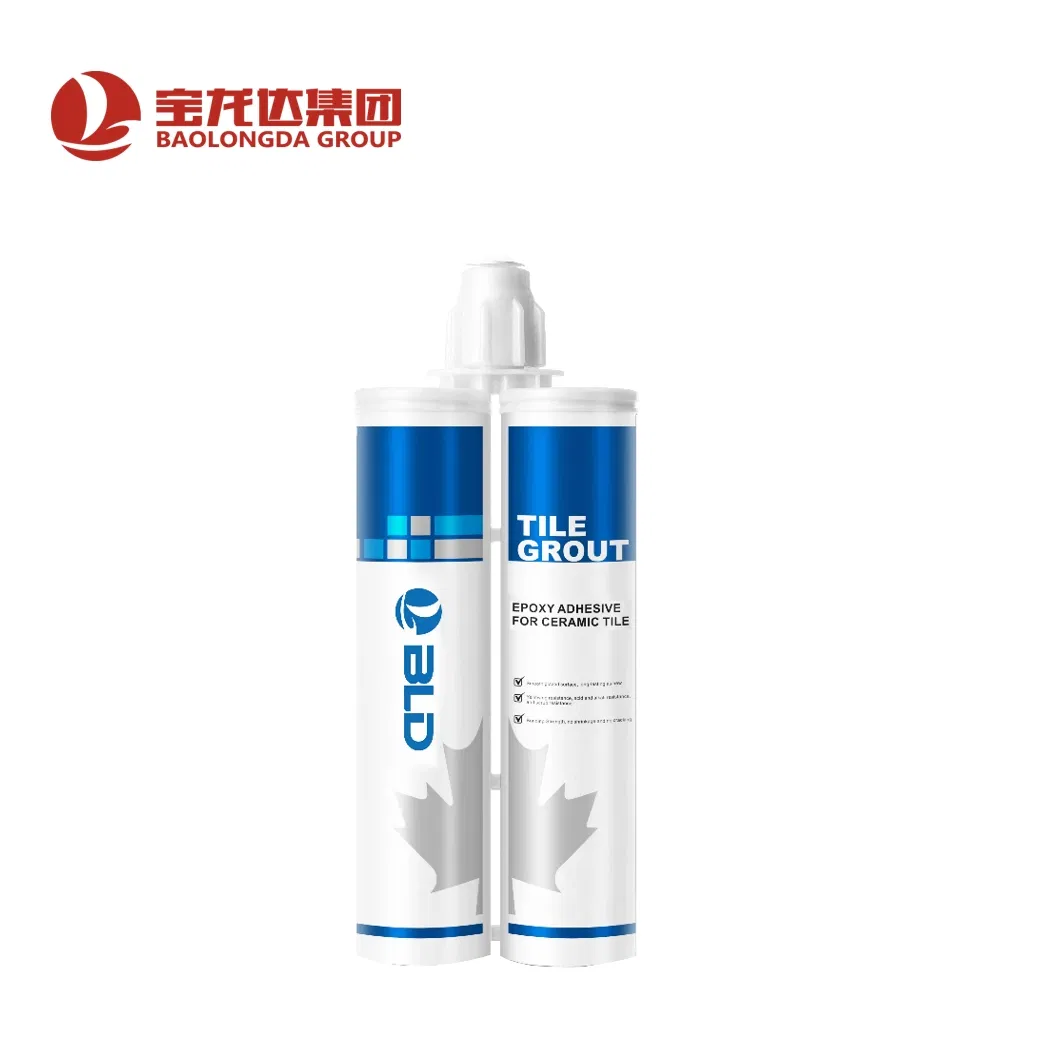 Glossy Waterproof Two Tubes Ceramic Gaps Filling Epoxy Tile Grout Caulking Epoxy Resin Tile Sealant Epoxy Tile Grout