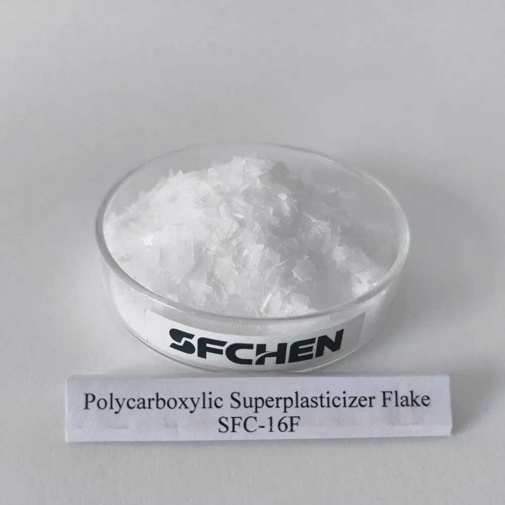 Sfc-16f Water Reducing and Slump Retaining PCE Flake Polycarboxylic Acid Concrete Admixture