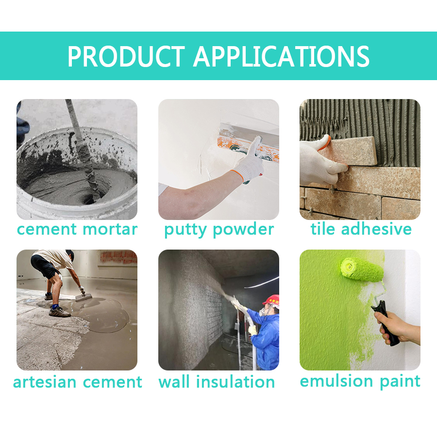Paint Coating Thickening Water Retention Agent Redispersible Polymer Powder Rdp