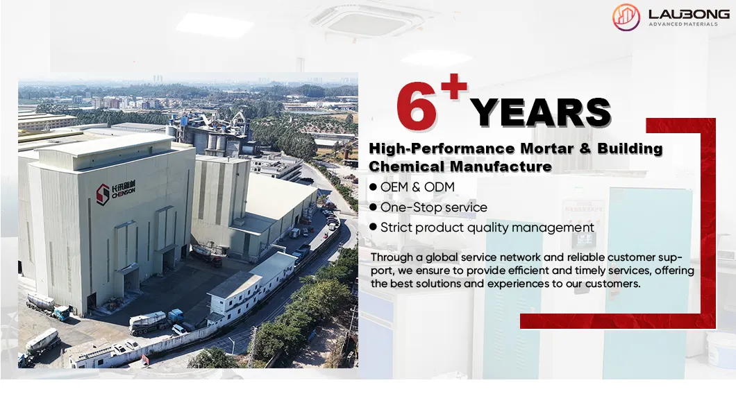 High Performance Cement Mortar Banner