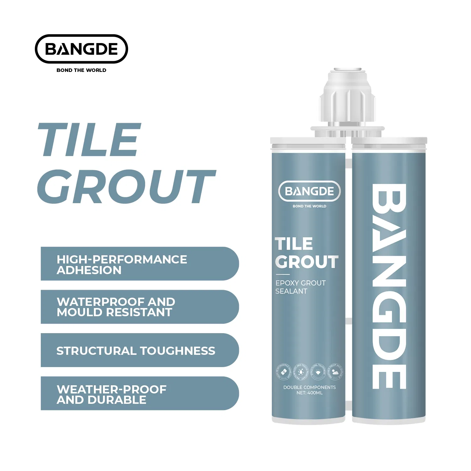 Versatile Two-Part Epoxy Grout for Ceramic Tile Applications