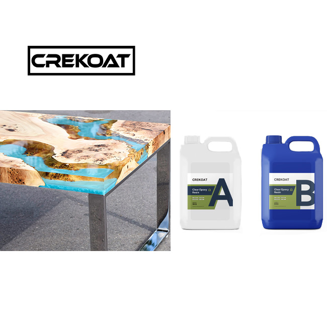 Non Yellowing Deep Pour Low Viscosity Crystal Clear Epoxy Resin for River Table Casting Art Jewelry Crafts