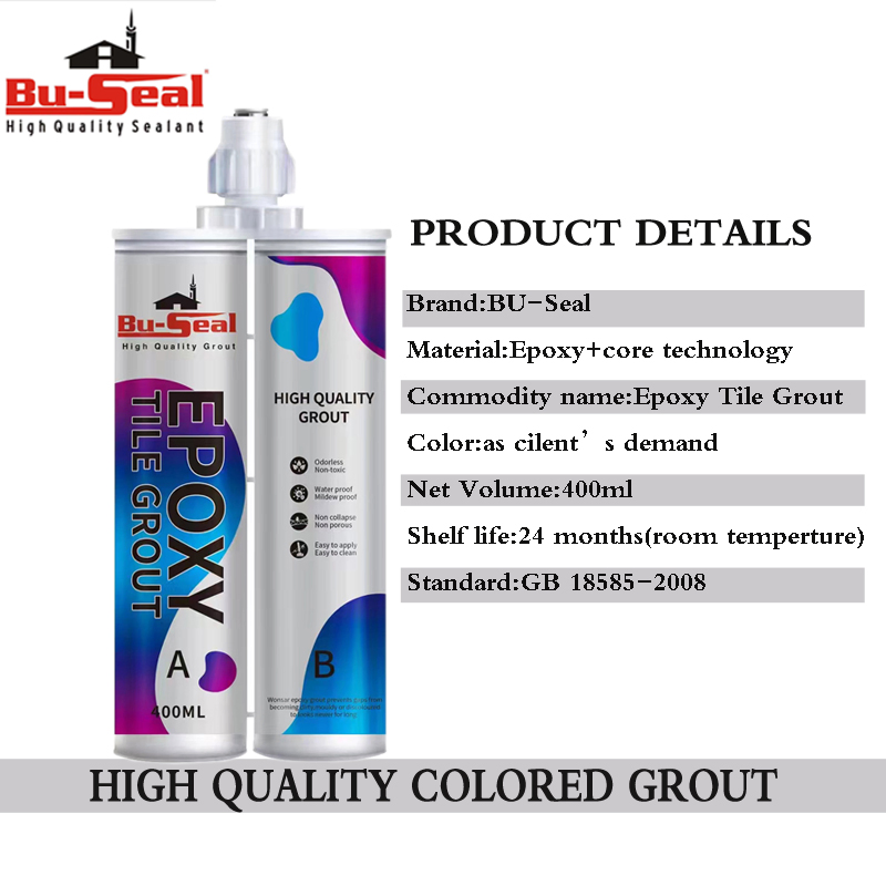 Hot Sales Low Price Ceramic Tile Grout Sealant Epoxy Tile Sealer Grout with Different Color