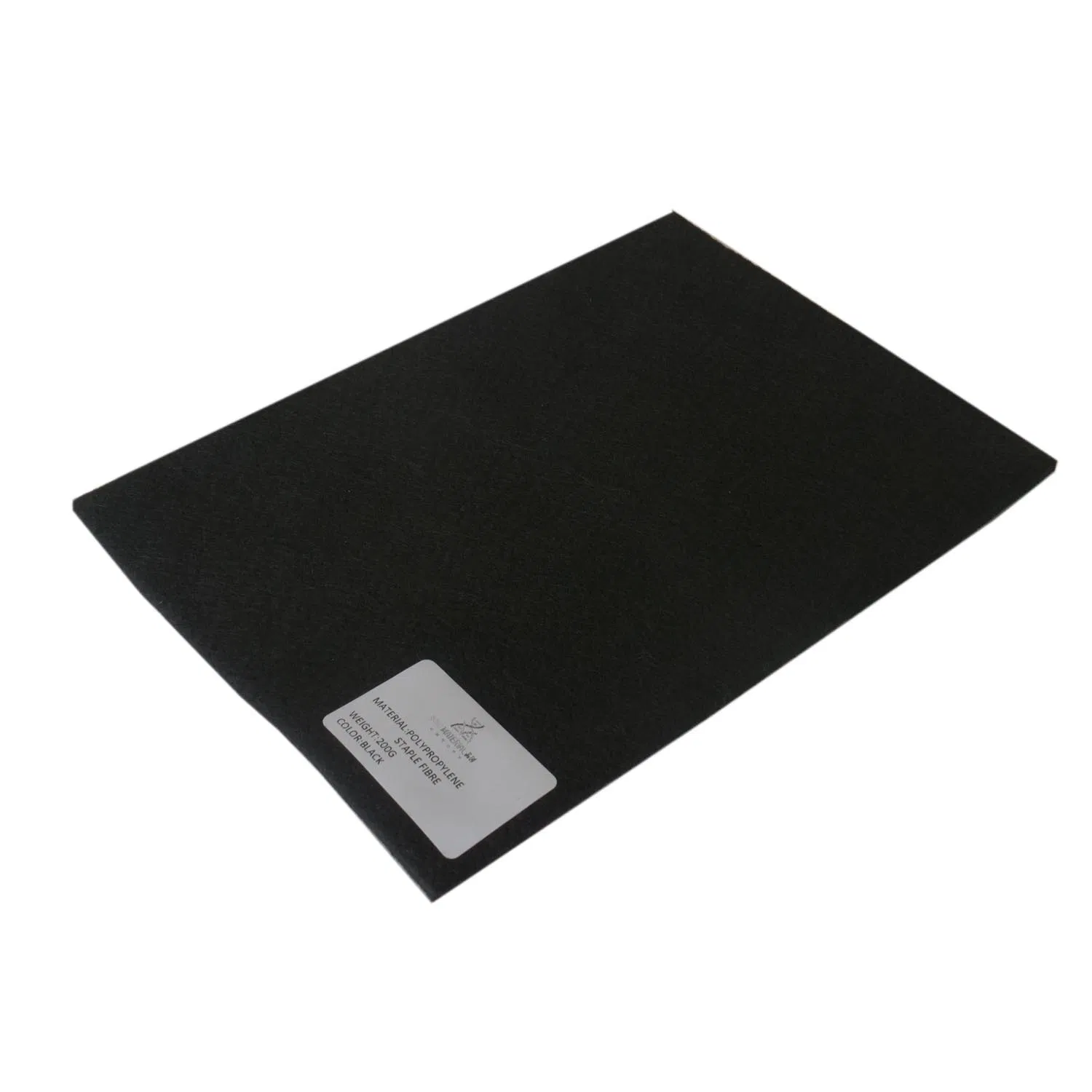 80-1000g Friction Resistance Reinforced Waterproof Filament Polyester White/Black Low Price PP Nonwoven Geotextile with Landfill Site