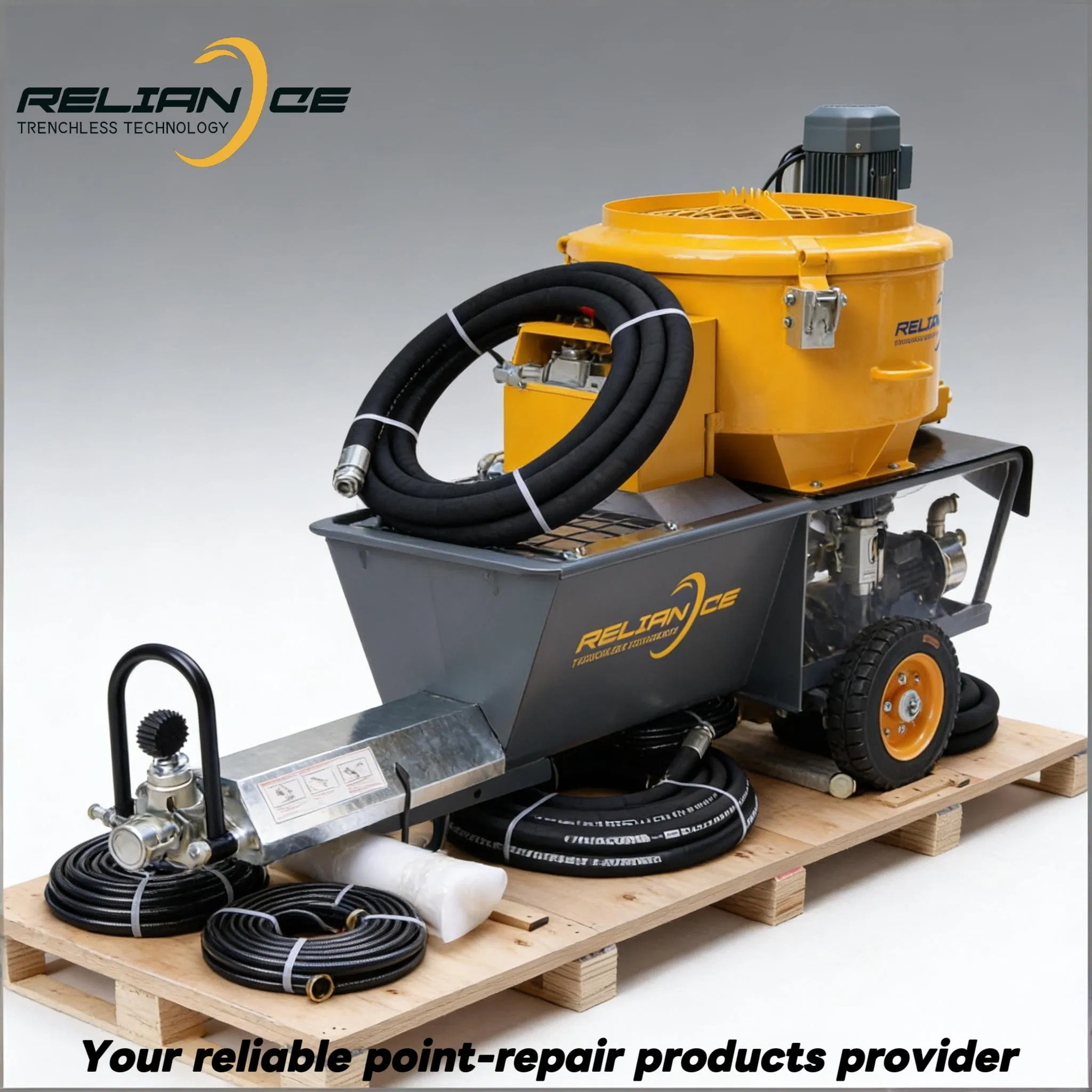 Non-Excavation Manhole Mortar Coating Machine for Structural Restoration