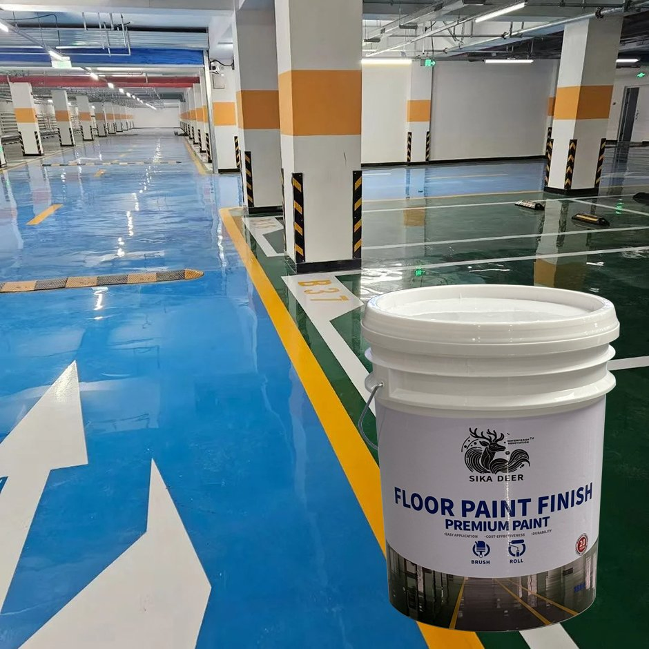 Seamless Waterproof Epoxy Floor Coating Wholesale for Warehouse Factory Flooring Paint