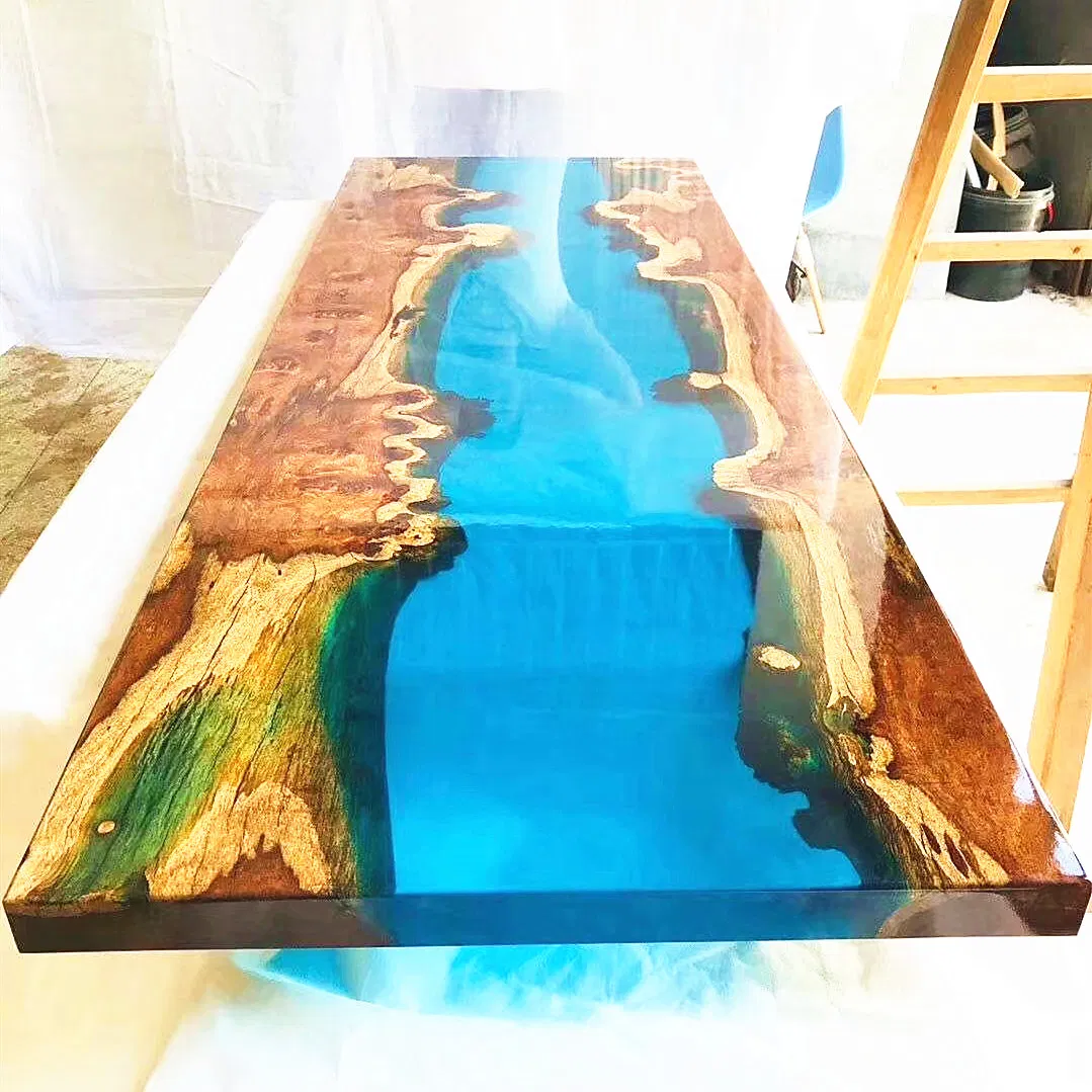 Factory Wholesale Liquid Epoxy Resin Epoxy Floor Coating Resina Epoxi Plastic Resin for Building Material Architectural Finishes Corrosion Resistance Insulation