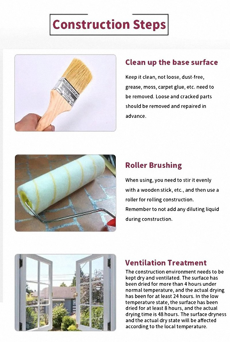 Superior Permeability Wall Crack Repair Agent for Sandy Surfaces