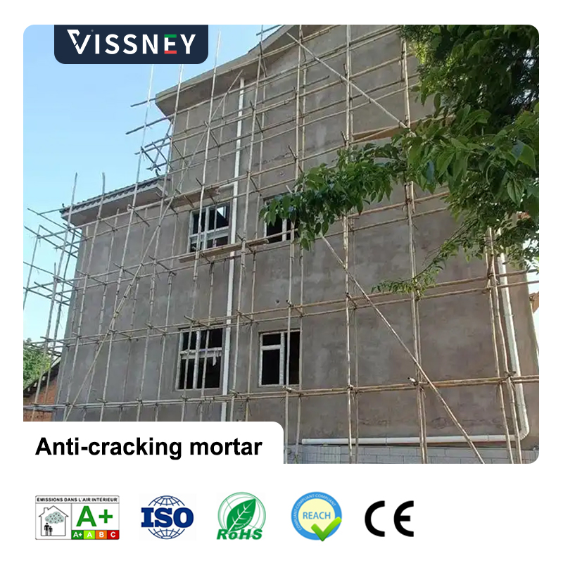 Vissney Advanced Anti Crack Mortar for Professional Repair of Cracked Walls and Flooring Systems