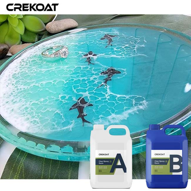 Bubble Free No Yellowing Deep Pour Resin for Casting River Table