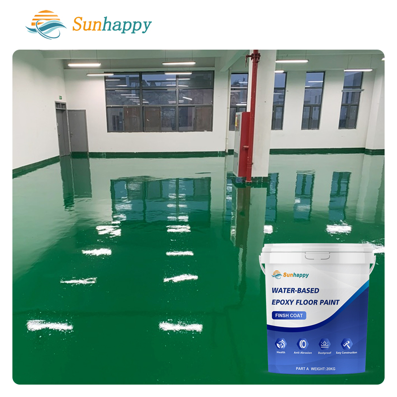 Multi-Purpose Epoxy Floor Paint Liquid Epoxy Resin for Concrete Crack Repair Water Based Epoxy Floor Coating