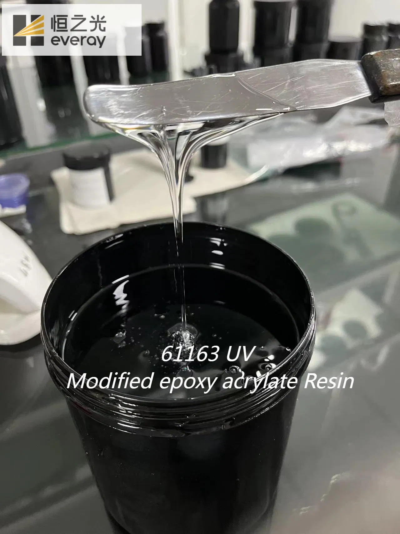 Epoxy Resin: UV Clear Oligomer Liquid with High Solidity and Low Viscosity
