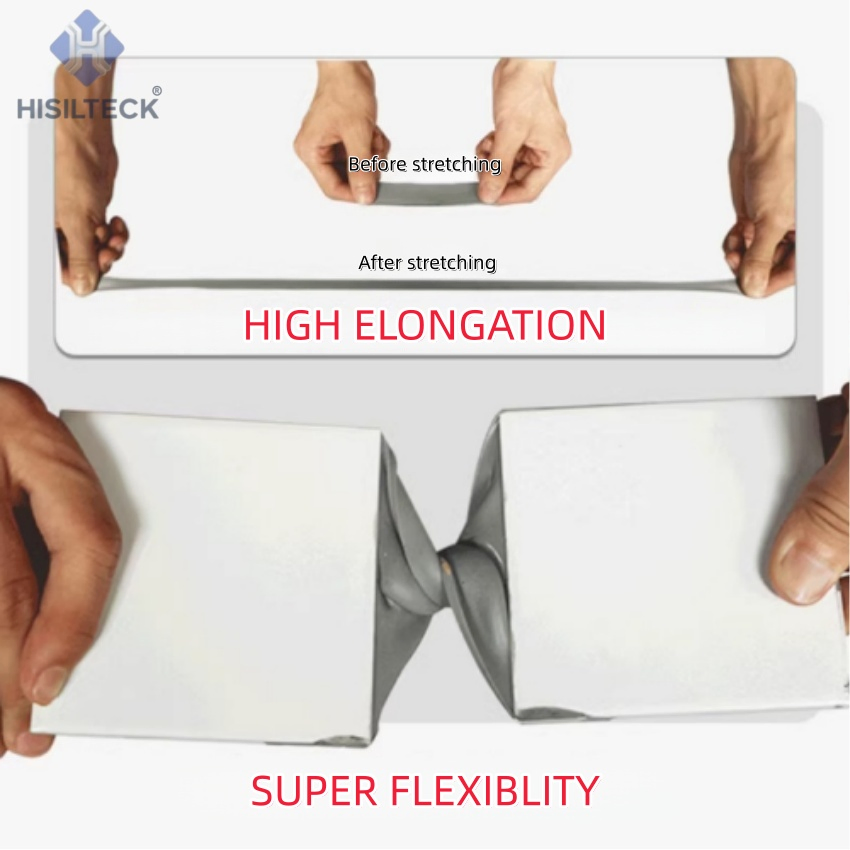 Weather Resistant Crack Filler Waterproof Quick Drying Silicone Liquid Concrete Joint Sealant for Duct Sealing, Cement Caulking and Repair