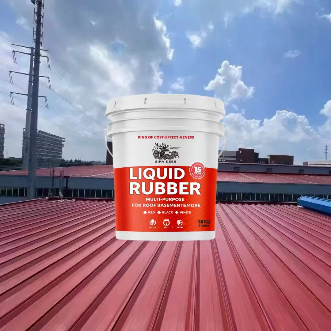Environmentally Friendly Water-Based Acrylic Liquid Rubber Coating